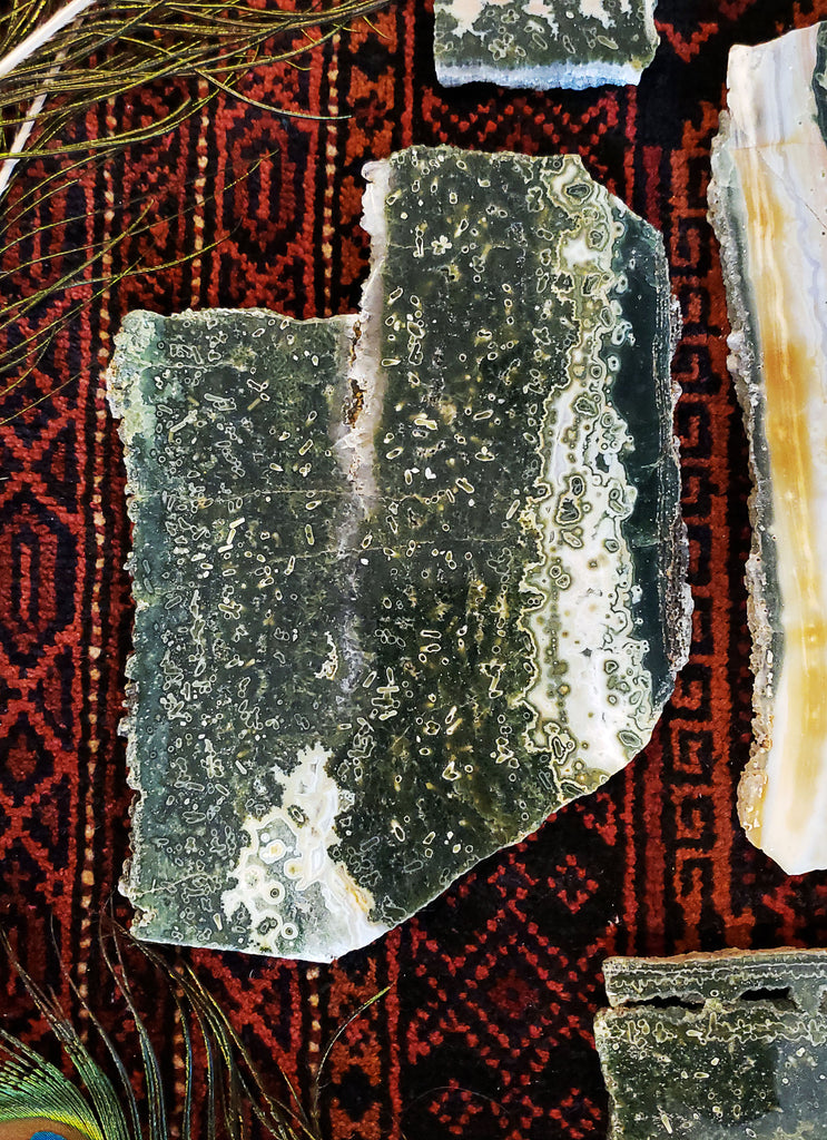 Ocean Jasper Crystal Slabs