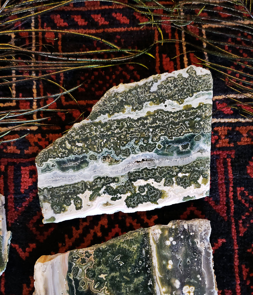 Ocean Jasper Crystal Slabs