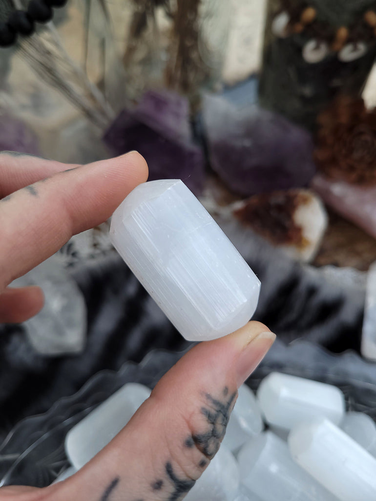 Selenite Crystal Tumbled