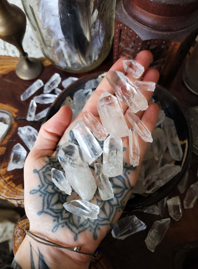Quartz Crystal Raw Points - Bundle Set