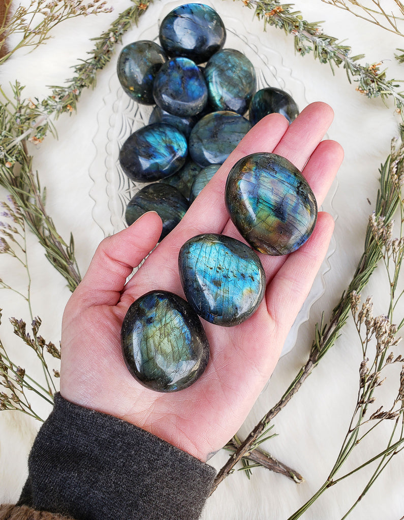 Labradorite Crystal Pebble Stones