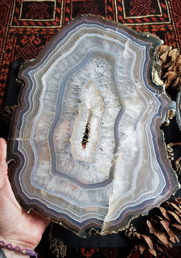Agate Crystal Slice - 01