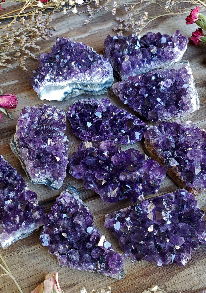 Amethyst Crystal Clusters