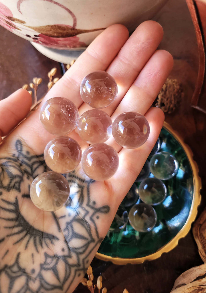 Mini Optical Quartz Crystal Spheres