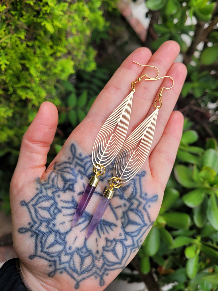 Divine Alignment Earrings in Gold and Silver