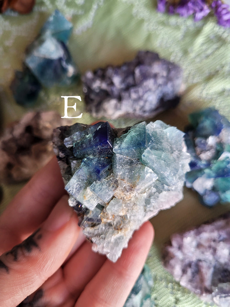 English Fluorite Crystals