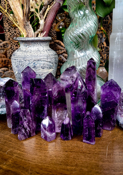 Amethyst Crystal Towers