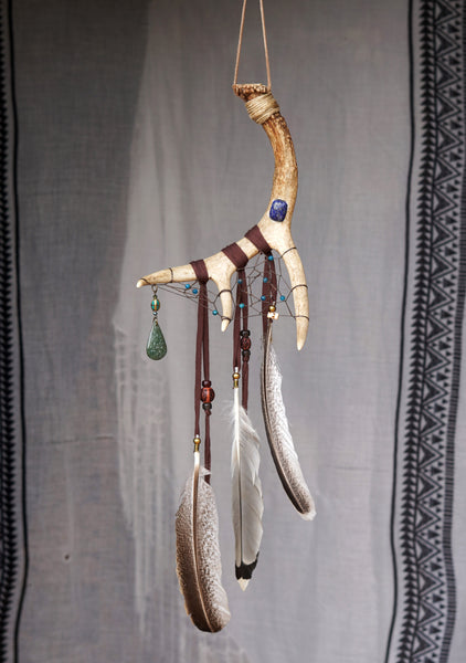 Prosperity Dream Antler Spirit Totem