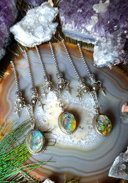 Abalone Shell Starshine Amulet Necklaces