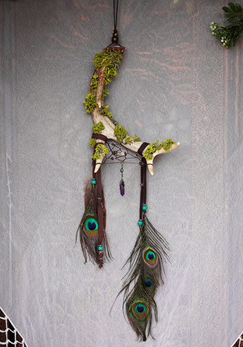 Woodland Grove Dream Antler Spirit Totem