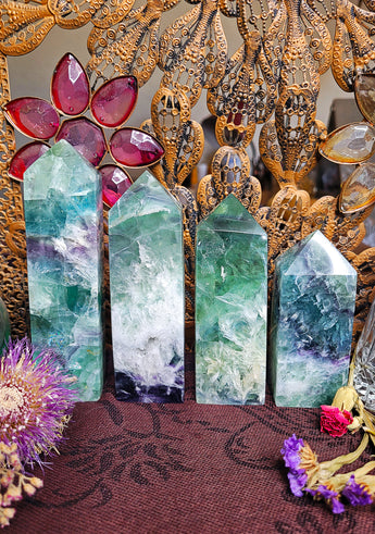 Fluorite Crystal Towers