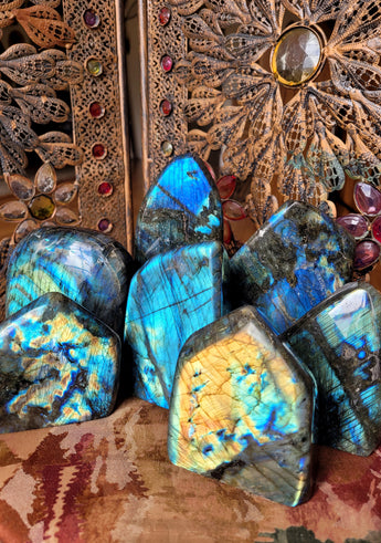 Labradorite Polished Free Form Crystals