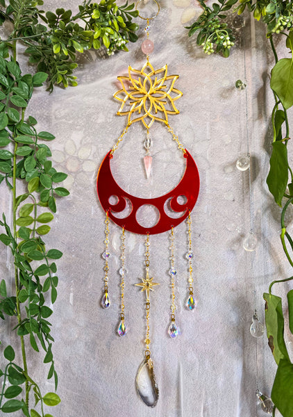 Luna Love Ruby Suncatcher