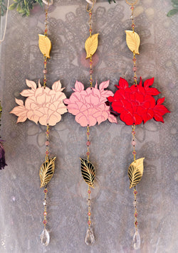 Sweet Rose Bud Suncatchers