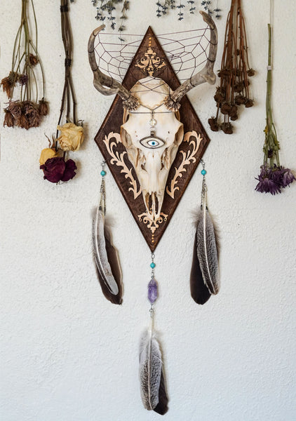 Theia Large Deer Skull Mount