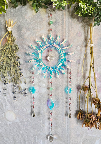 Iridescent Sun Rays Suncatcher