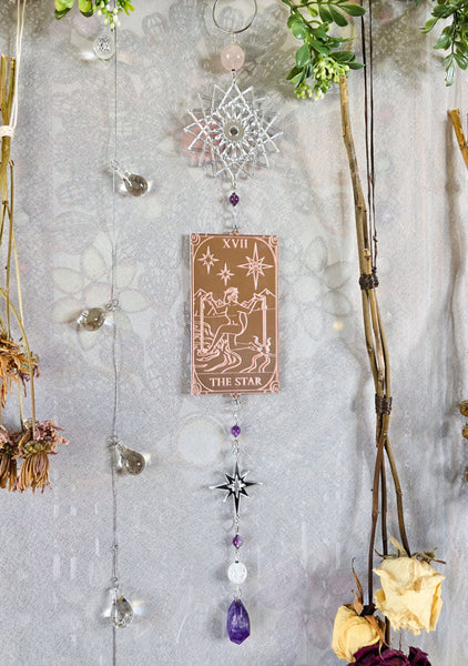 The Star Tarot Card Suncatcher