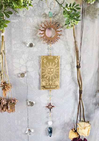 The Sun Tarot Card Suncatcher