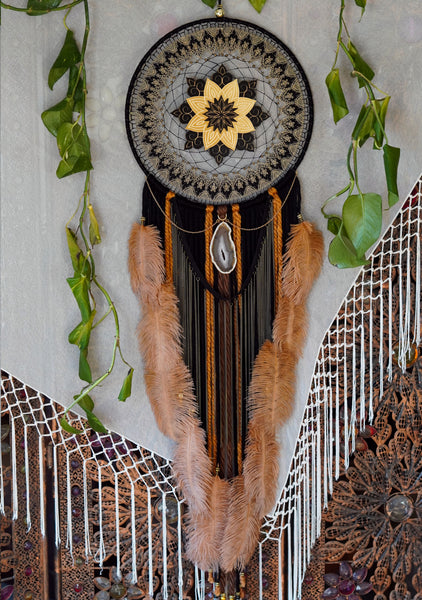 Amber Lotus Mandala Dreamer