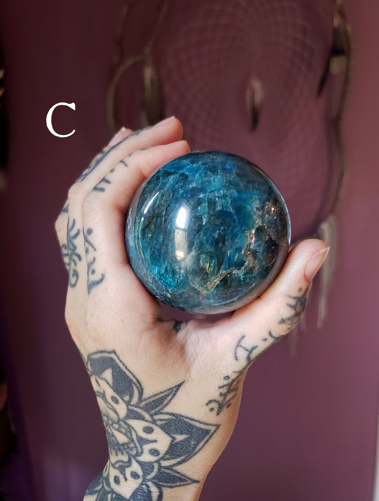 Apatite Crystal Sphere