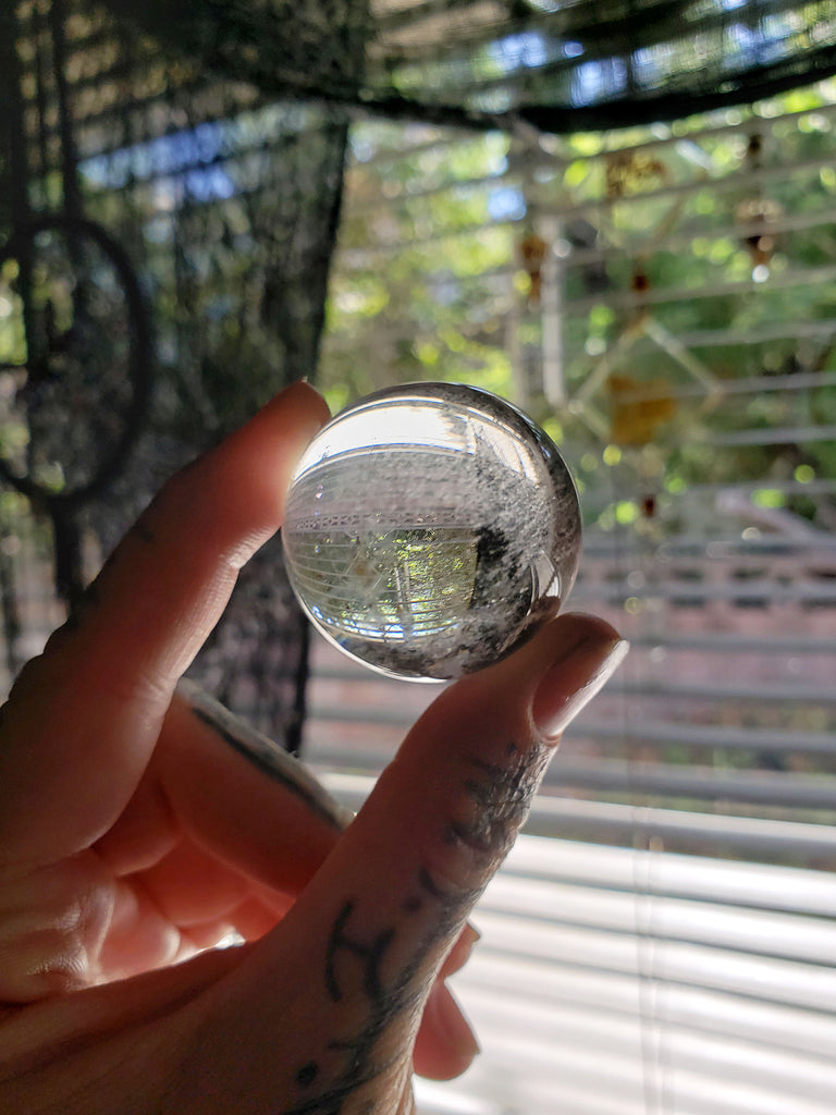Quartz Crystal Pebbles and Spheres