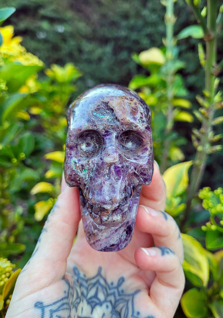 Amethyst Crystal Skull - 02
