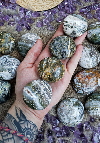 Ocean Jasper Pebble Stones